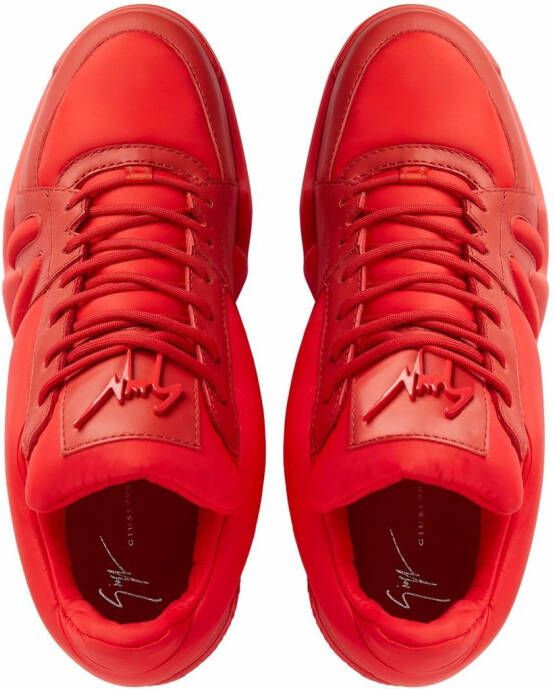 Giuseppe Zanotti Talon low-top sneakers Rood