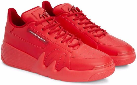 Giuseppe Zanotti Talon low-top sneakers Rood