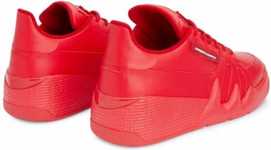 Giuseppe Zanotti Talon low-top sneakers Rood