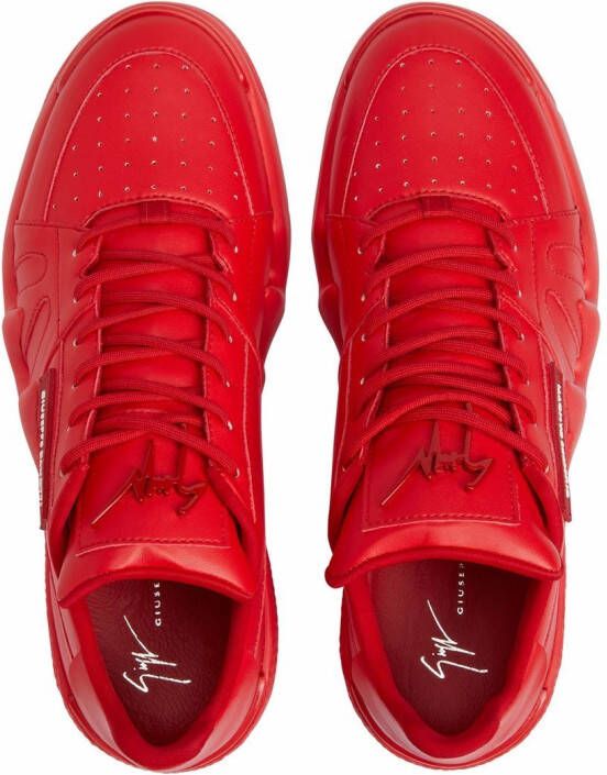 Giuseppe Zanotti Talon low-top sneakers Rood