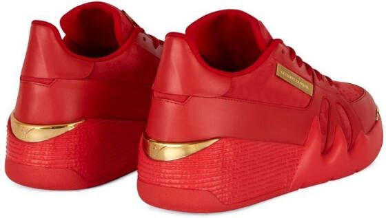 Giuseppe Zanotti Talon low-top sneakers Rood