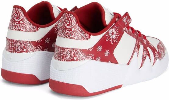 Giuseppe Zanotti Talon low-top sneakers Rood