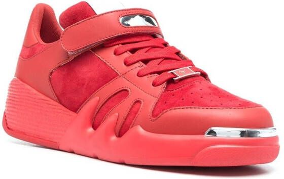 Giuseppe Zanotti Talon low-top sneakers Rood