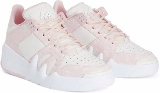 Giuseppe Zanotti Talon low-top sneakers Roze