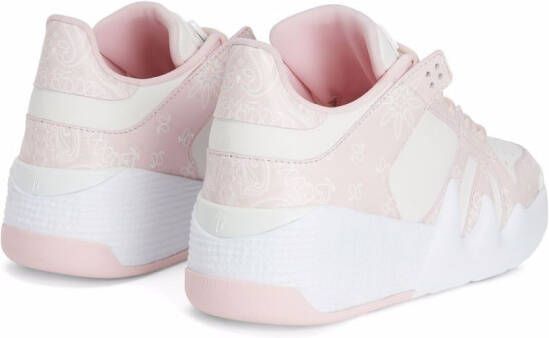 Giuseppe Zanotti Talon low-top sneakers Roze