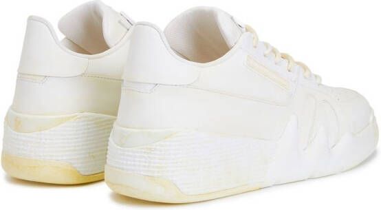 Giuseppe Zanotti Talon low-top sneakers Wit