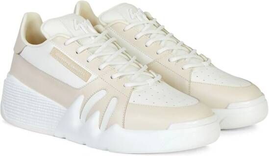 Giuseppe Zanotti Talon low-top sneakers Wit
