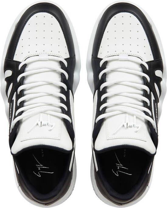 Giuseppe Zanotti Talon low-top sneakers Wit