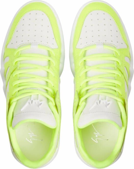 Giuseppe Zanotti Talon low-top sneakers Wit