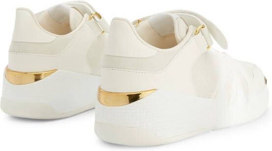 Giuseppe Zanotti Talon low-top sneakers Wit