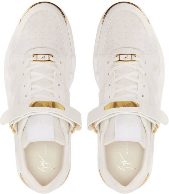 Giuseppe Zanotti Talon low-top sneakers Wit