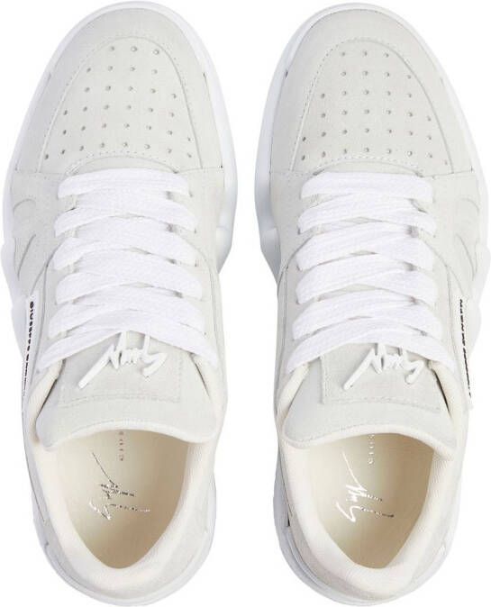 Giuseppe Zanotti Talon low-top sneakers Wit