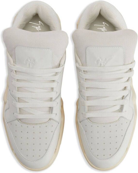 Giuseppe Zanotti Talon low-top sneakers Wit