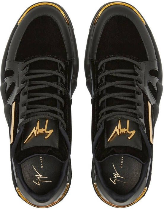 Giuseppe Zanotti Talon low-top sneakers Zwart