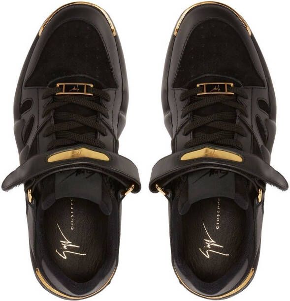 Giuseppe Zanotti Talon low-top sneakers Zwart