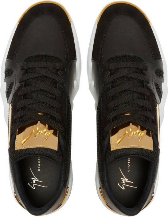 Giuseppe Zanotti Talon low-top sneakers Zwart