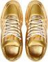 Giuseppe Zanotti Talon metallic sneakers Goud - Thumbnail 4