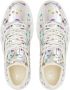 Giuseppe Zanotti Talon sneakers met abstracte print Zilver - Thumbnail 3