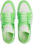 Giuseppe Zanotti Talon sneakers met krokodillenleer-effect Wit - Thumbnail 4