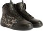 Giuseppe Zanotti Talon sneakers met print Zwart - Thumbnail 2