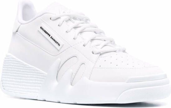 Giuseppe Zanotti Talon sneakers met sleehak Wit