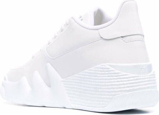 Giuseppe Zanotti Talon sneakers met sleehak Wit