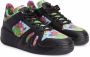 Giuseppe Zanotti Talon sneakers met tie-dye print Zwart - Thumbnail 2