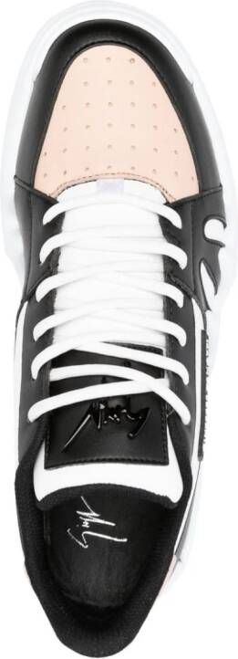 Giuseppe Zanotti Talon sneakers met vlakken Wit