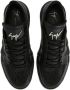 Giuseppe Zanotti Talon sneakers verfraaid met kristallen Zwart - Thumbnail 4