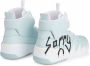 Giuseppe Zanotti Talon Sorry high-top sneakers Blauw - Thumbnail 3