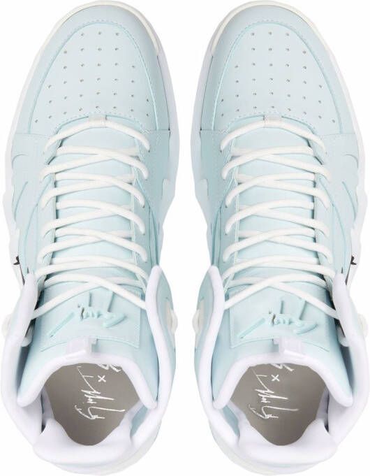Giuseppe Zanotti Talon Sorry high-top sneakers Blauw