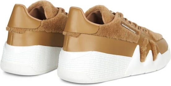 Giuseppe Zanotti Talon Winter low-top sneakers Beige