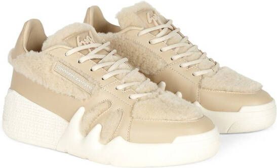 Giuseppe Zanotti Talon Winter low-top sneakers Beige