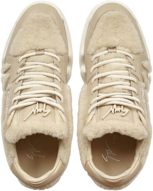 Giuseppe Zanotti Talon Winter low-top sneakers Beige