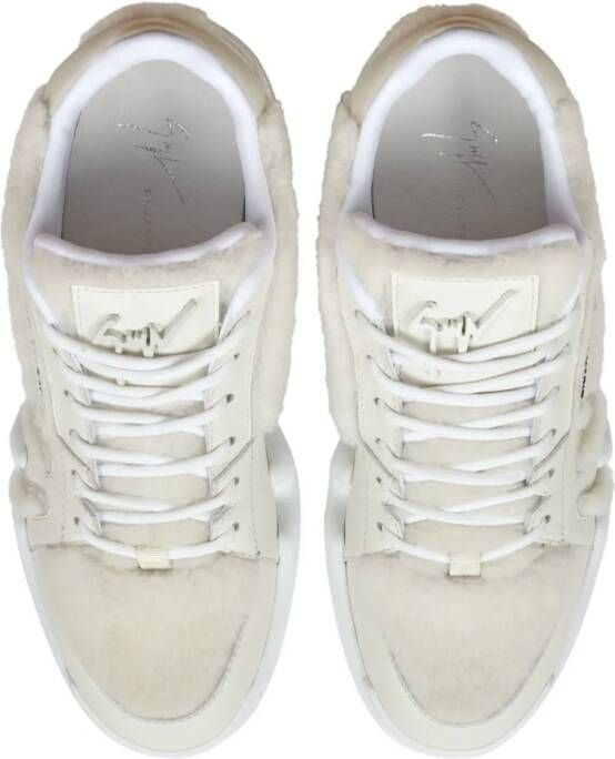 Giuseppe Zanotti Talon Winter low-top sneakers Beige