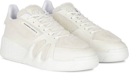 Giuseppe Zanotti Talon Winter low-top sneakers Wit