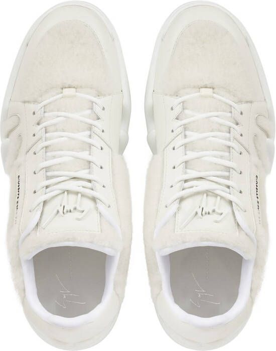 Giuseppe Zanotti Talon Winter low-top sneakers Wit