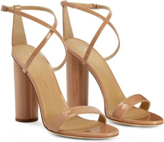 Giuseppe Zanotti Lara sandalen met blokhak Roze