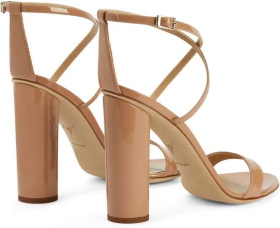 Giuseppe Zanotti Lara sandalen met blokhak Roze
