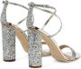Giuseppe Zanotti Tara sandalen met glitter Zilver - Thumbnail 3