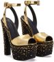 Giuseppe Zanotti Tarifa Jewel sandalen met plateauzool Goud - Thumbnail 2