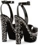 Giuseppe Zanotti Tarifa Jewel sandalen met plateauzool Zwart - Thumbnail 3