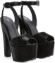 Giuseppe Zanotti Tarifa sandalen met plateauzool Zwart - Thumbnail 2