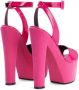 Giuseppe Zanotti Tarifa sandalen met plateauzool Roze - Thumbnail 3