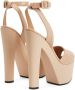 Giuseppe Zanotti Tarifa sandalen met plateauzool Roze - Thumbnail 3