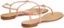 Giuseppe Zanotti Teenslippers met bloemenpatch Roze - Thumbnail 3