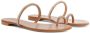 Giuseppe Zanotti Teenslippers met kristal Beige - Thumbnail 2