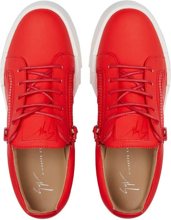 Giuseppe Zanotti The Shark 5.0 sneakers Rood