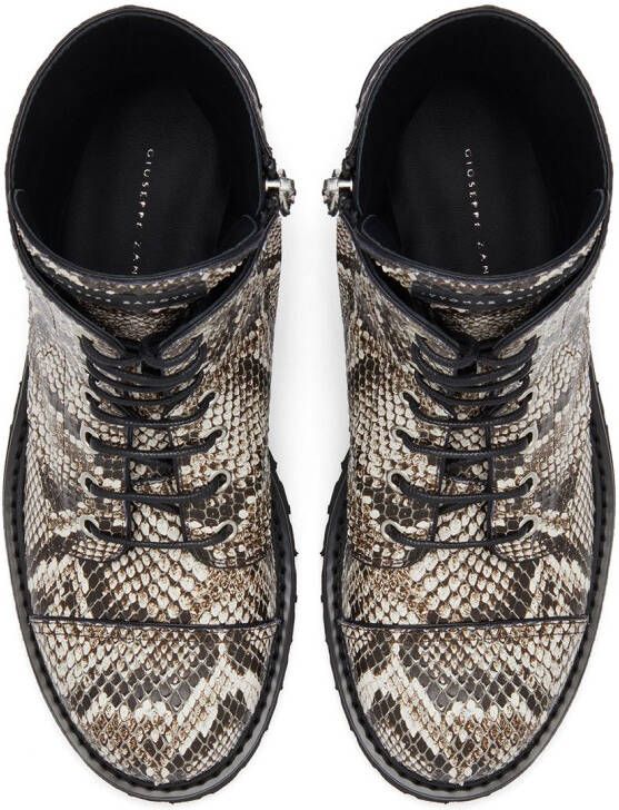 Giuseppe Zanotti Thora laarzen Bruin