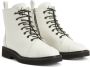 Giuseppe Zanotti Thora laarzen met veters Wit - Thumbnail 2